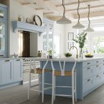 Georgia Pantry Blue Cameo by Avanti Fitted Kitchens Ltd
