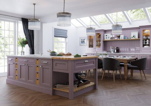 Belgravia Lavendar Gray Collection by Avanti Fitted Kitchens Ltd